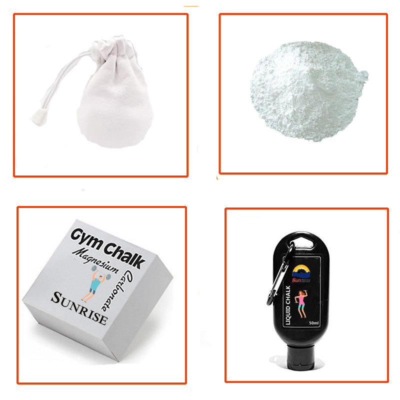 Refillable Gym Chalk Ball SUNRISE Magnesium Carbonate Climbing Chalk