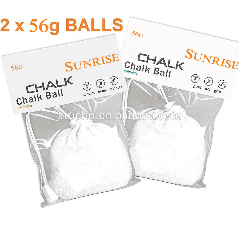 FREE SAMPLE Gym Magnesium Carbonate Fitness Chalk Ball for Rock Climbing Weight Lifting Gymnastic